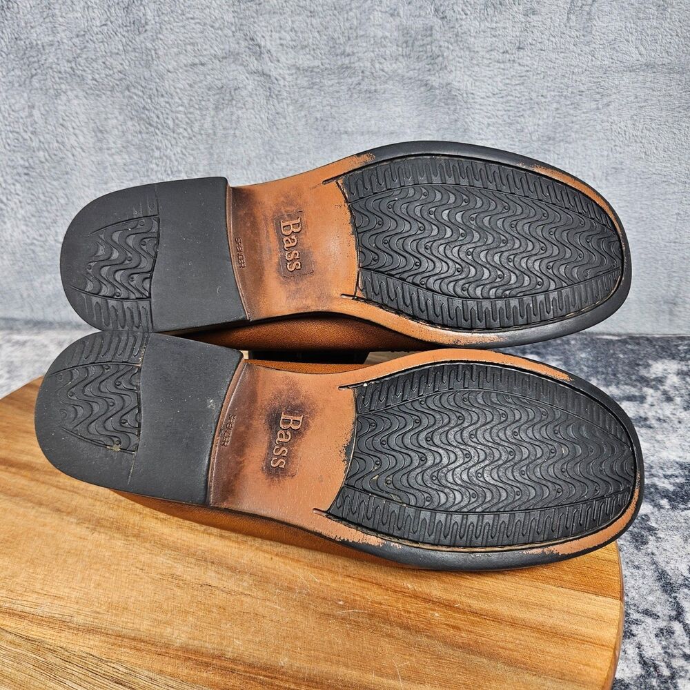 GH Bass Weejuns Marietta II Loafer Women Size 7 Brown Leather Tassel Kiltie Shoe - Picture 11 of 12